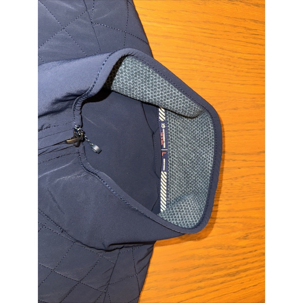 Mens Southern Tide Large Navy Vest